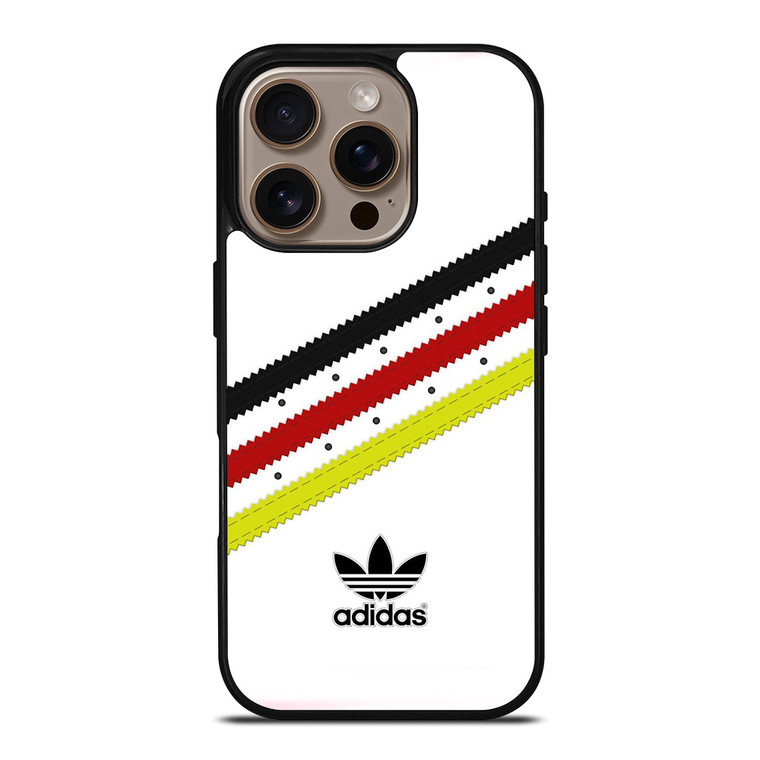 ADIDAS STRIPE LOGO GERMANY iPhone 16 Pro Case