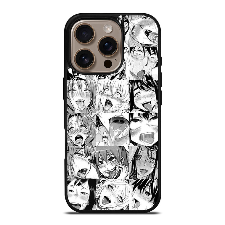 AHEGAO PERVERT MANGA iPhone 16 Pro Case
