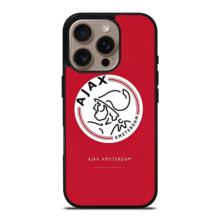 AJAX AMSTERDAM FOOTBALL TEAM LOGO ICON iPhone 16 Pro Case