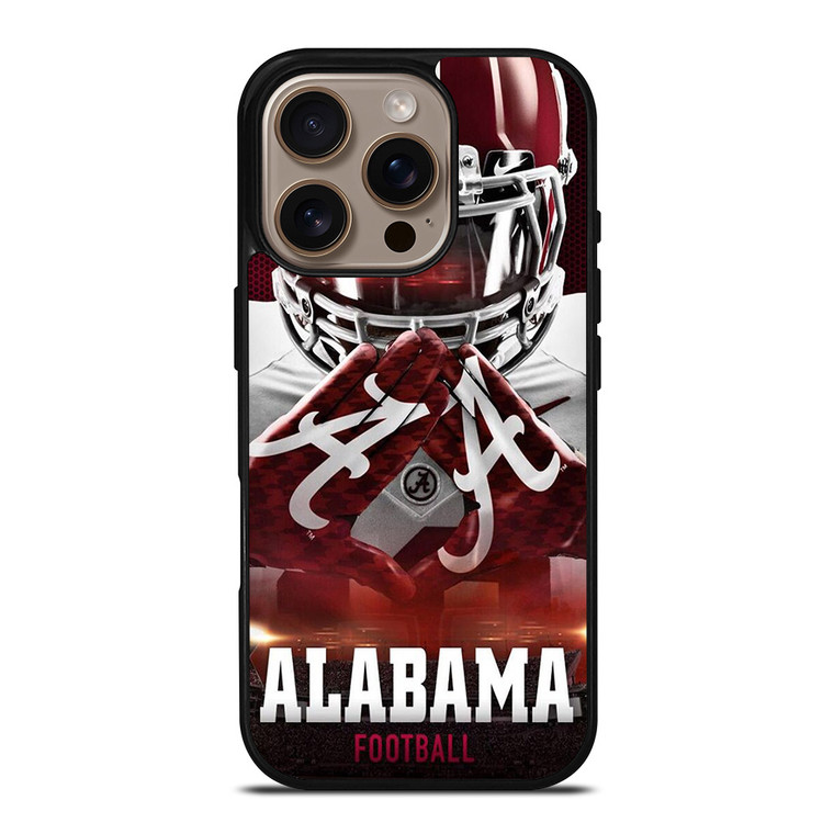 ALABAMA CRIMSON TIDE FOOTBALL STYLE iPhone 16 Pro Case