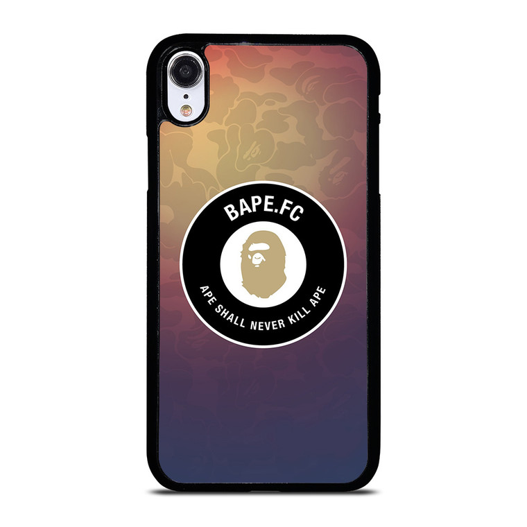 BAPE FC LOGO BADGE iPhone XR Case