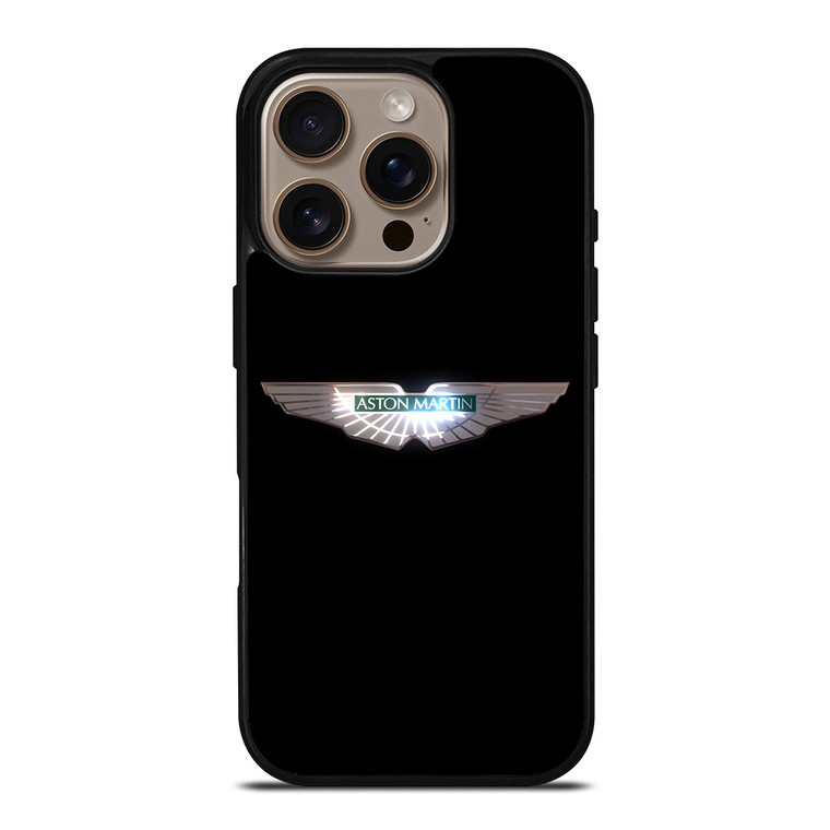 ASTON MARTIN LOGO GLOW iPhone 16 Pro Case