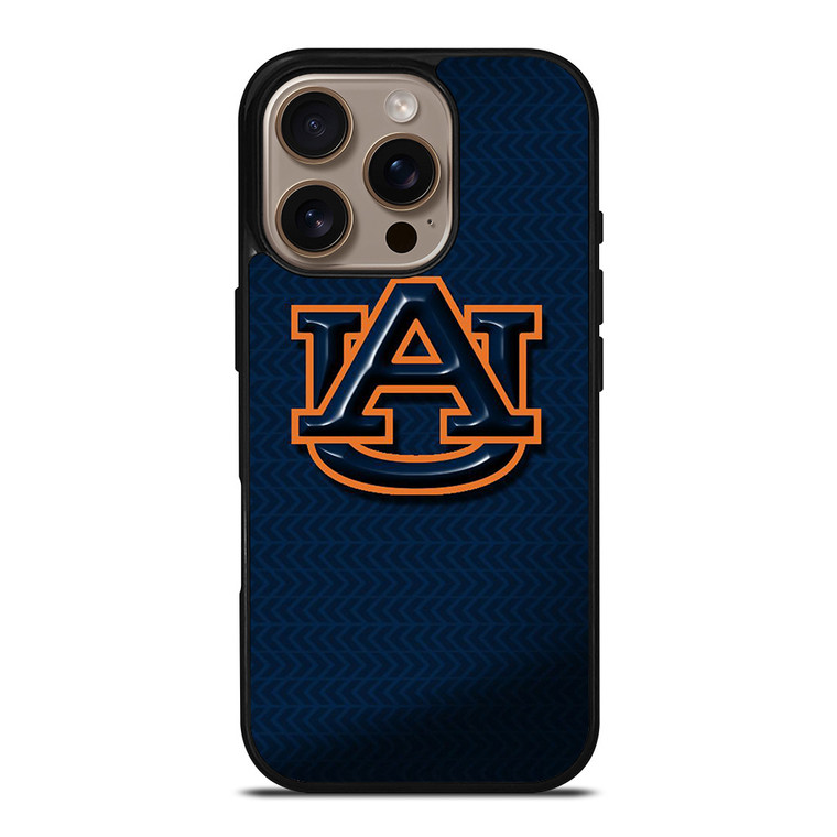AUBURN TIGERS LOGO BLUE iPhone 16 Pro Case