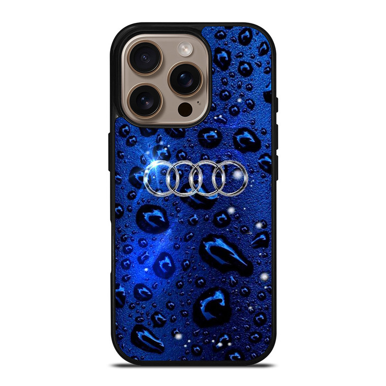 AUDI BLUE LOGO iPhone 16 Pro Case
