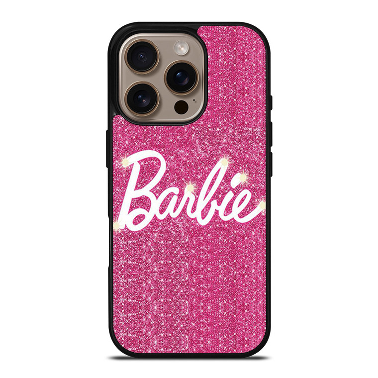 BARBIE PINK BLING GLITTER 1 iPhone 16 Pro Case BARBIE PINK BLING GLITTER 1 iPhone 16 Pro Case