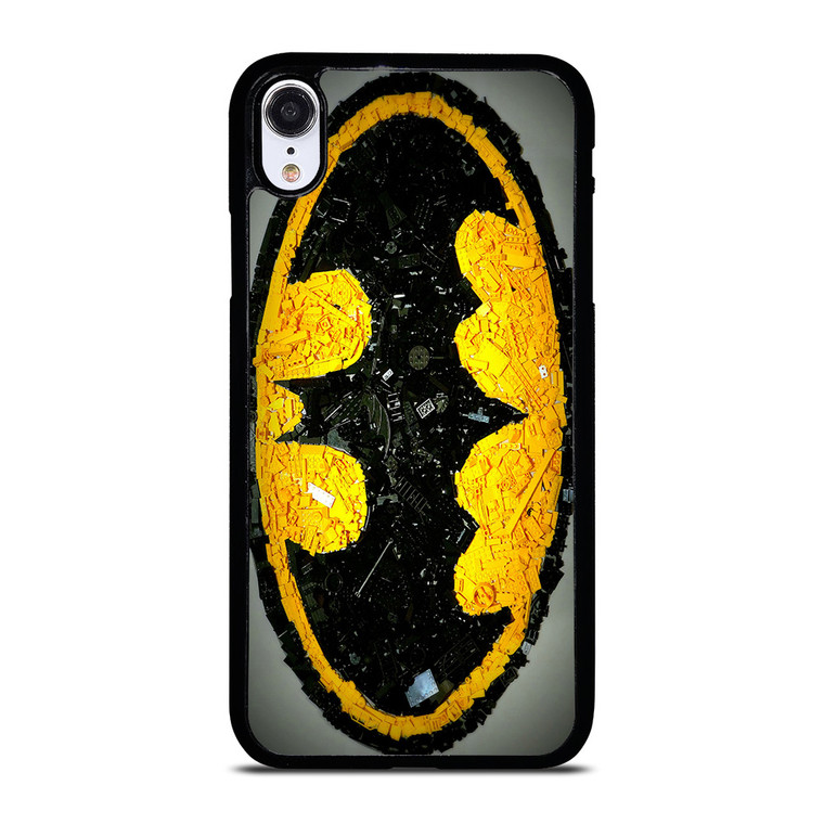 Batman Logo Black Yellow 2 iPhone XR Case Batman Logo Black Yellow 2 iPhone XR Case