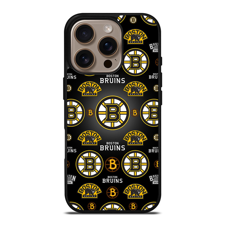 BOSTON BRUINS COLLAGE iPhone 16 Pro Case