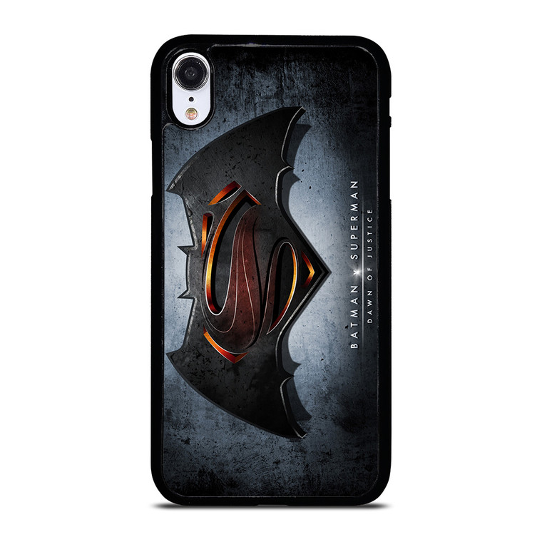 BATMAN VS SUPERMAN LOGO iPhone XR Case