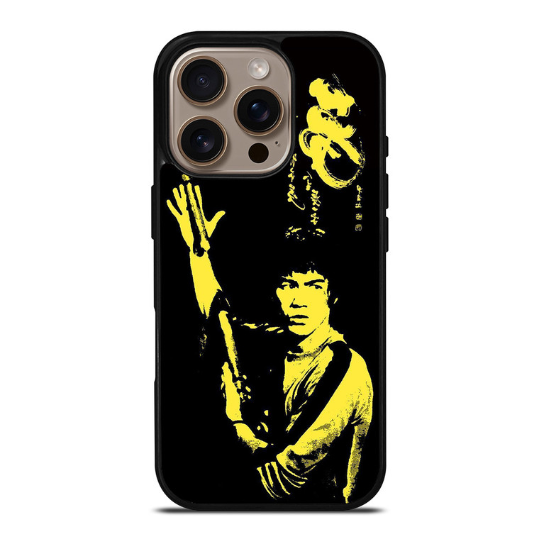 BRUCE LEE IN ACTION iPhone 16 Pro Case