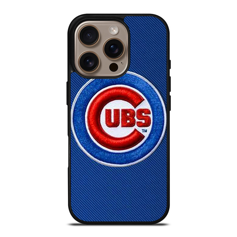 CHICAGO CUBS EMBOIRED LOGO iPhone 16 Pro Case