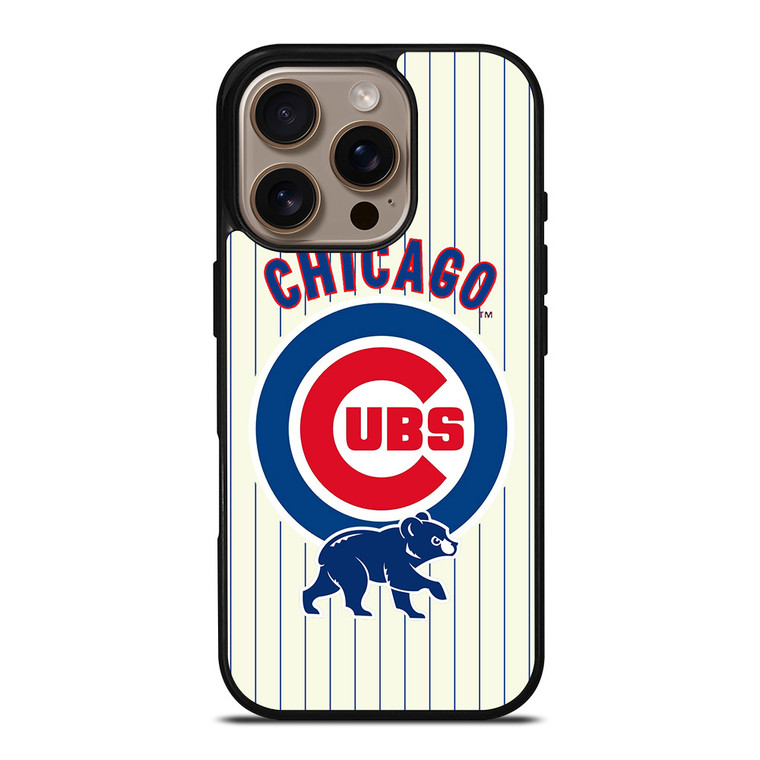 CHICAGO CUBS STRIPS iPhone 16 Pro Case