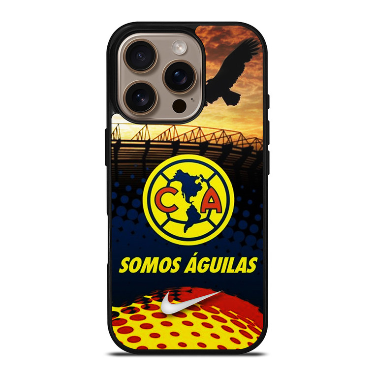 CLUB AMERICA LOGO SOMOS AGUILAS iPhone 16 Pro Case