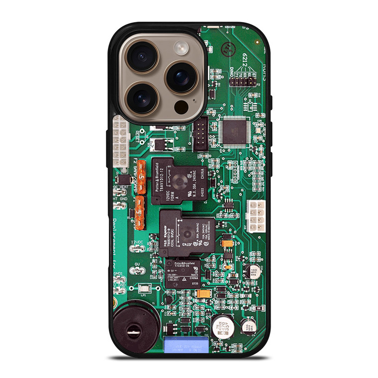 COMPUTER MOTHERBOARD CIRCUIT BOARD iPhone 16 Pro Case