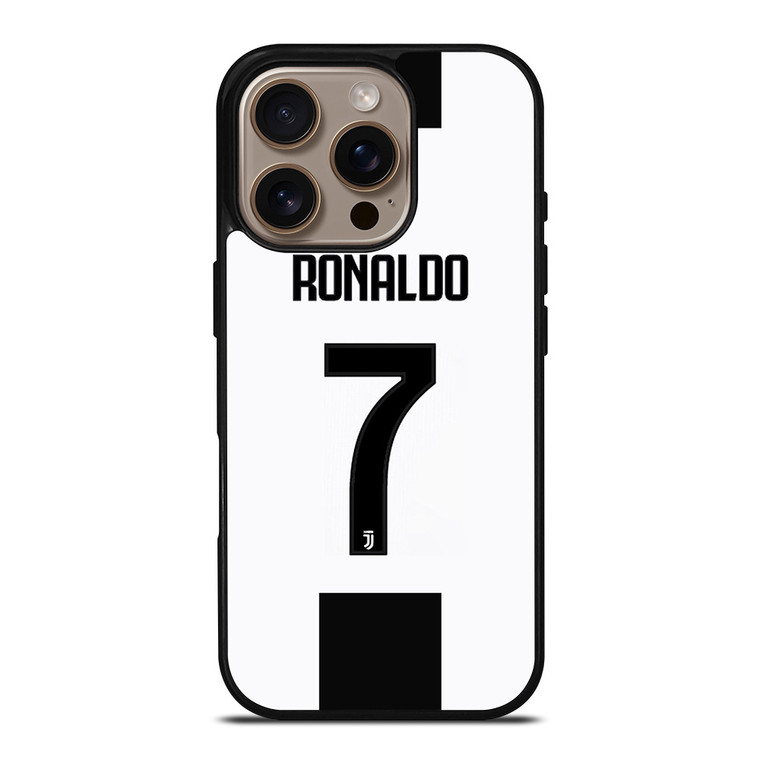 CRISTIANO RONALDO JERSEY 7 JUVENTUS iPhone 16 Pro Case