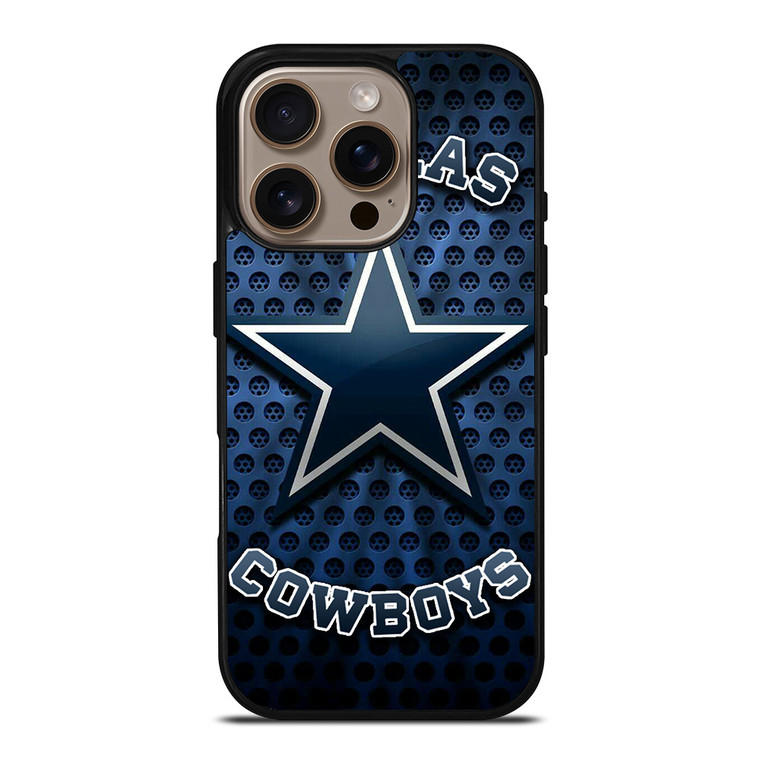 DALLAS COWBOYS BLUE METAL SYMBOL iPhone 16 Pro Case