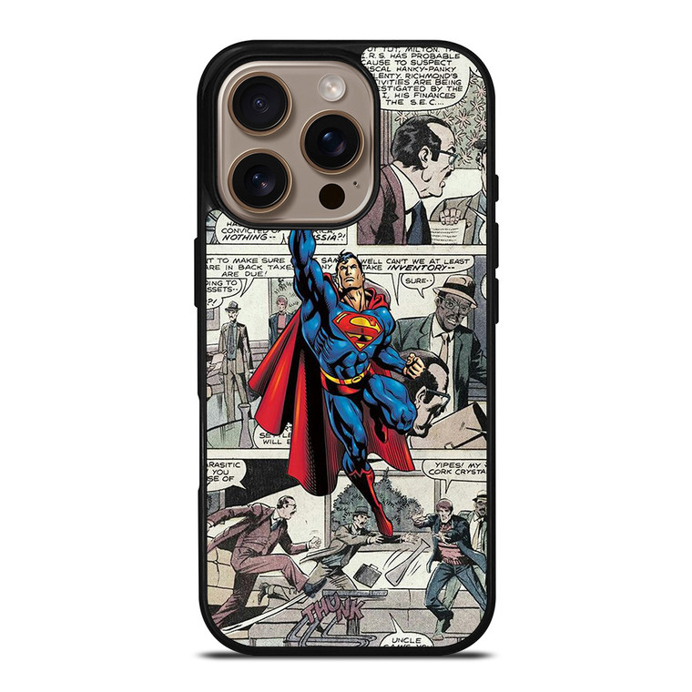 DC SUPERMAN COMIC CLASSIC iPhone 16 Pro Case DC SUPERMAN COMIC CLASSIC iPhone 16 Pro Case
