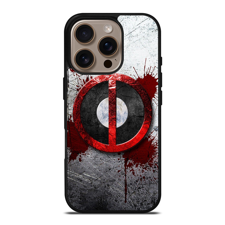 DEADPOOL RESOLUTION BLOOD MARVEL iPhone 16 Pro Case