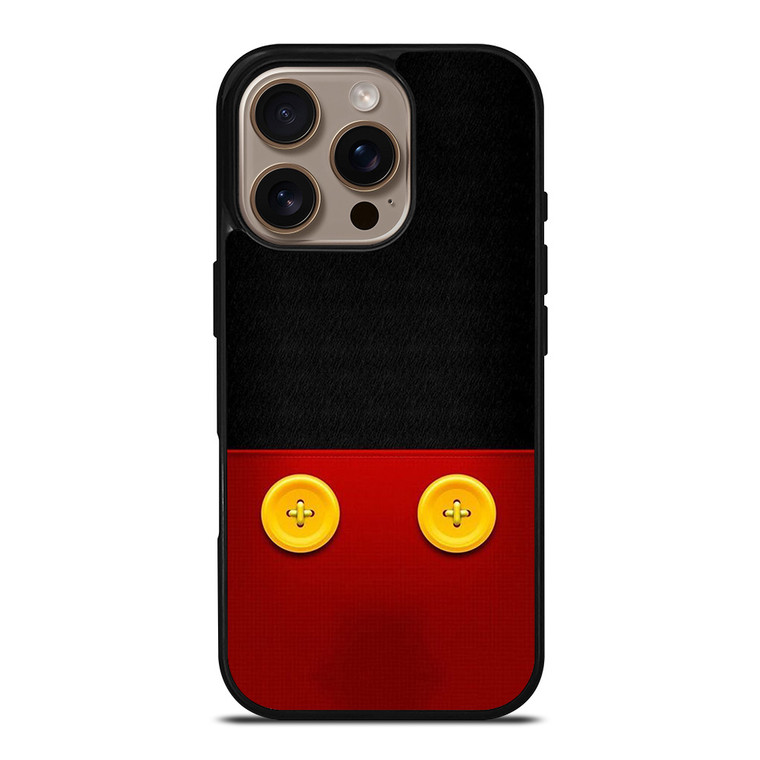DISNEY MICKEY MOUSE BUTTON iPhone 16 Pro Case