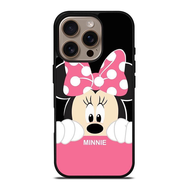 DISNEY MINNIE MOUSE CARTOON FLAT iPhone 16 Pro Case