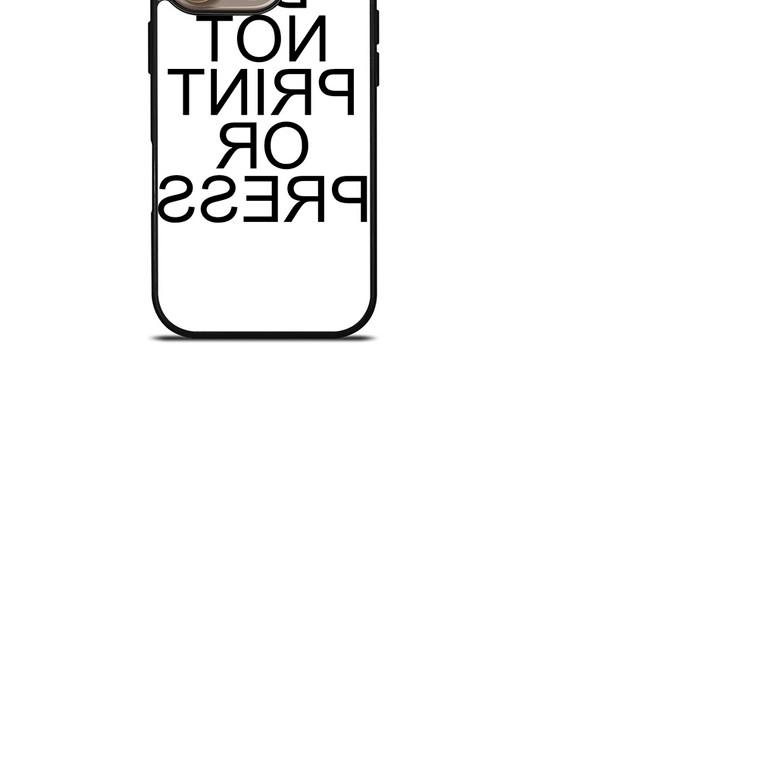 DO NOT PRINT OR PRESS REVERSED iPhone 16 Pro Case