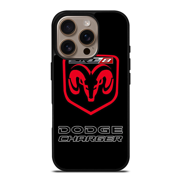 DODGE CHARGER SRT8 RAM iPhone 16 Pro Case DODGE CHARGER SRT8 RAM iPhone 16 Pro Case