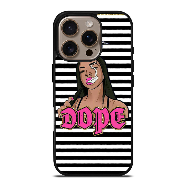 DOPE CIGAR GIRL STRIPE iPhone 16 Pro Case