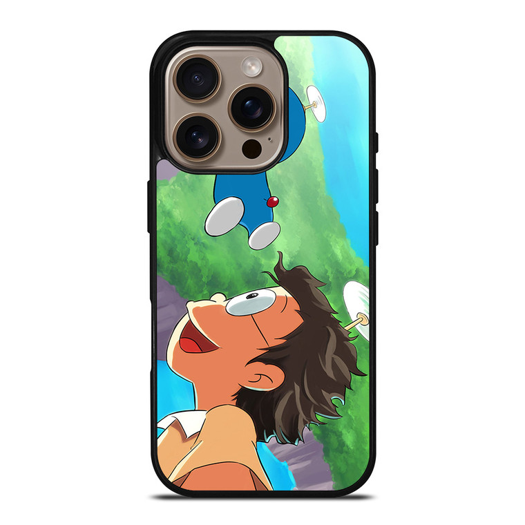 DORAEMON AND NOBITA FLY iPhone 16 Pro Case