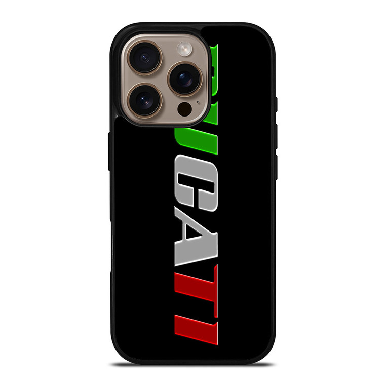 DUCATI LOGO ITALIAN FLAG iPhone 16 Pro Case