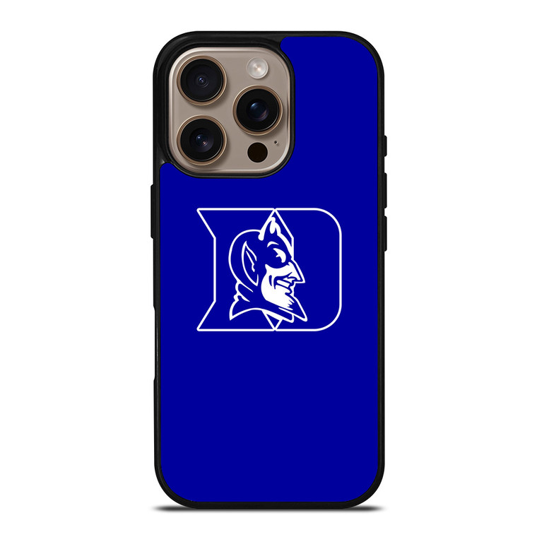 DUKE BLUE DEVILS WALLPAPER iPhone 16 Pro Case
