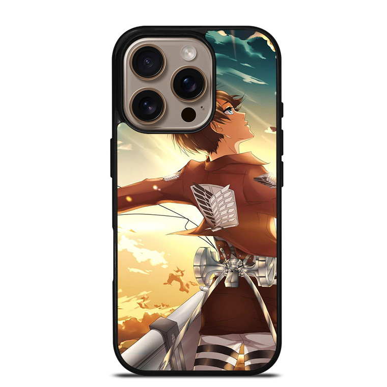 EREN YEAGER SKY ATTACK ON TITAN iPhone 16 Pro Case