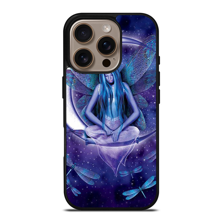 FAIRY DRAGONFLIES ON THE MOON iPhone 16 Pro Case