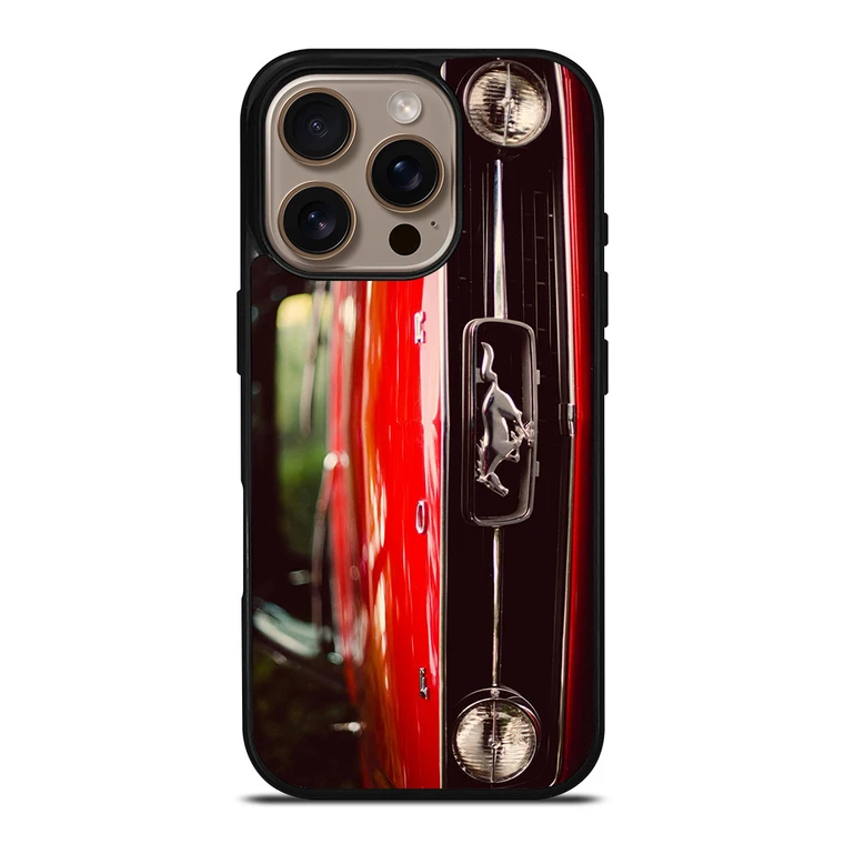 FORD MUSTANG FRONT LOGO iPhone 16 Pro Case