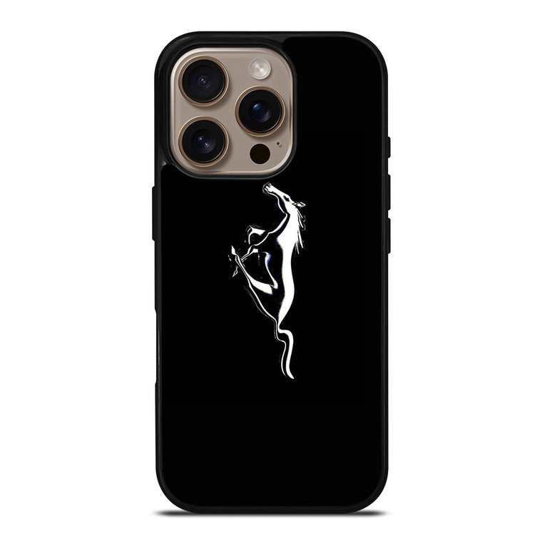 FORD MUSTANG GLOSSY EMBLEM iPhone 16 Pro Case