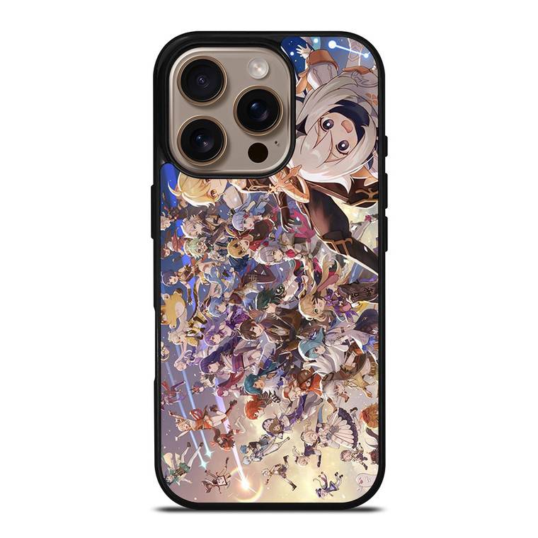 GENSHIN IMPACT ALL GAME CHARACTERS iPhone 16 Pro Case