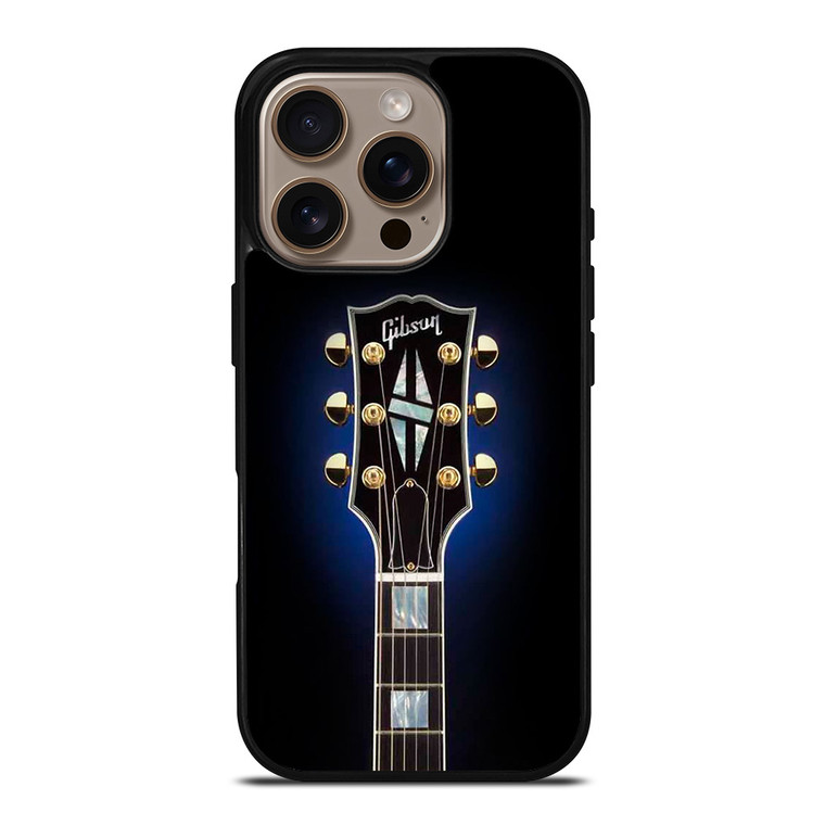 GIBSON GUITAR HEADSTOCK iPhone 16 Pro Case