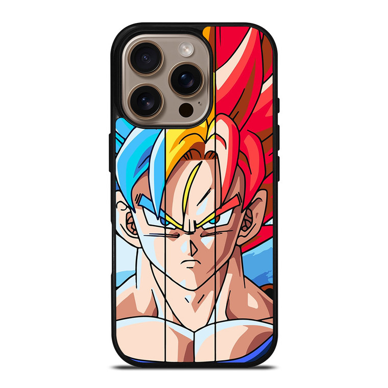 GOKU DRAGON BALL FACES iPhone 16 Pro Case GOKU DRAGON BALL FACES iPhone 16 Pro Case