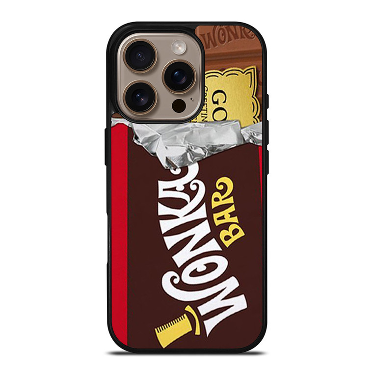 GOLDEN TICKET CHOCOLATE WONKA BAR iPhone 16 Pro Case