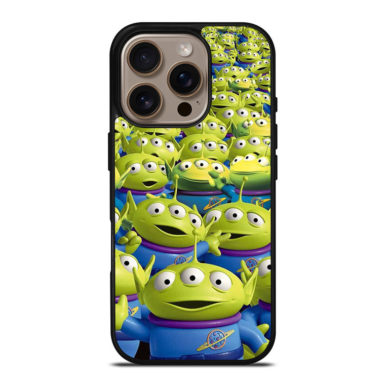 GREEN ALIEN TOY STORY iPhone 16 Pro Case
