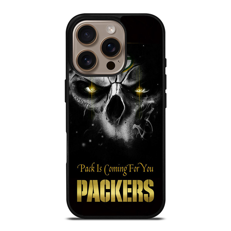 GREEN BAY PACKERS SKULL iPhone 16 Pro Case