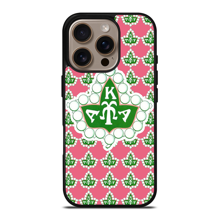 HOT AKA PINK AND GREEN iPhone 16 Pro Case