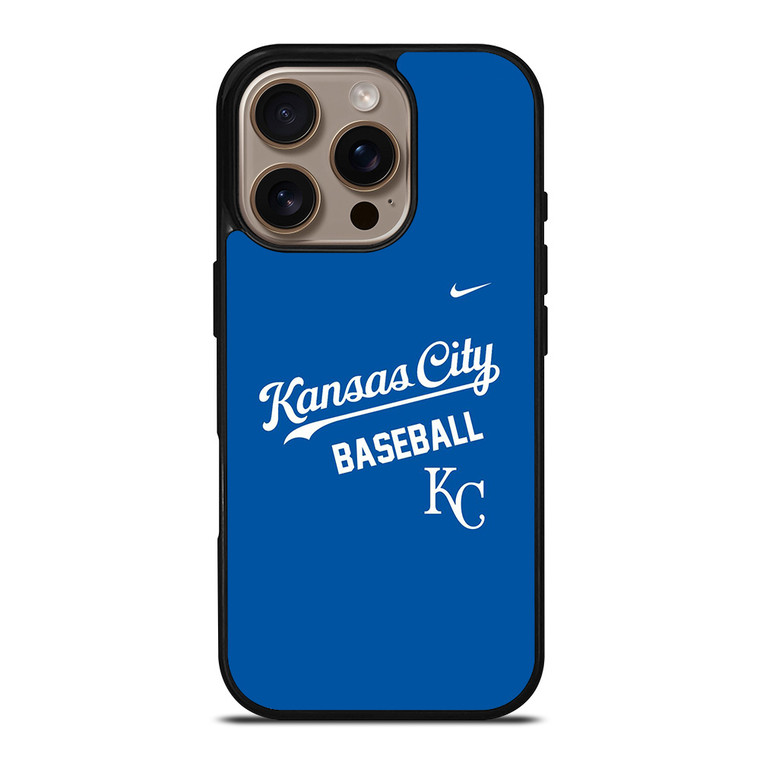 KANSAS CITY BASEBALL BLUE iPhone 16 Pro Case