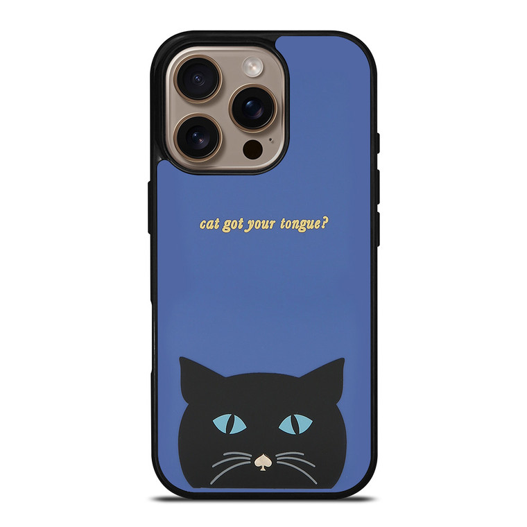KATE SPADE RESIN CAT iPhone 16 Pro Case