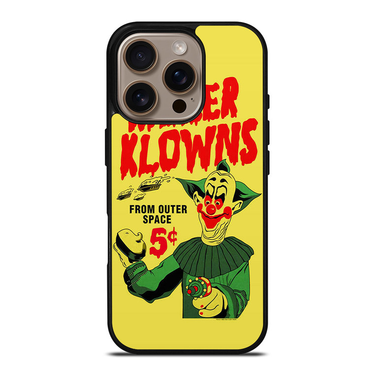 KILLER KLOWNS MOVIE iPhone 16 Pro Case