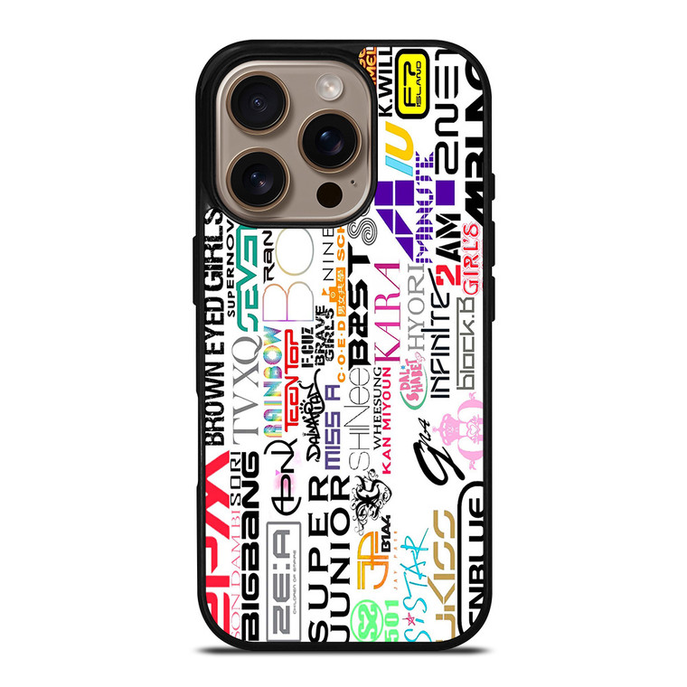KPOP ALL BAND iPhone 16 Pro Case