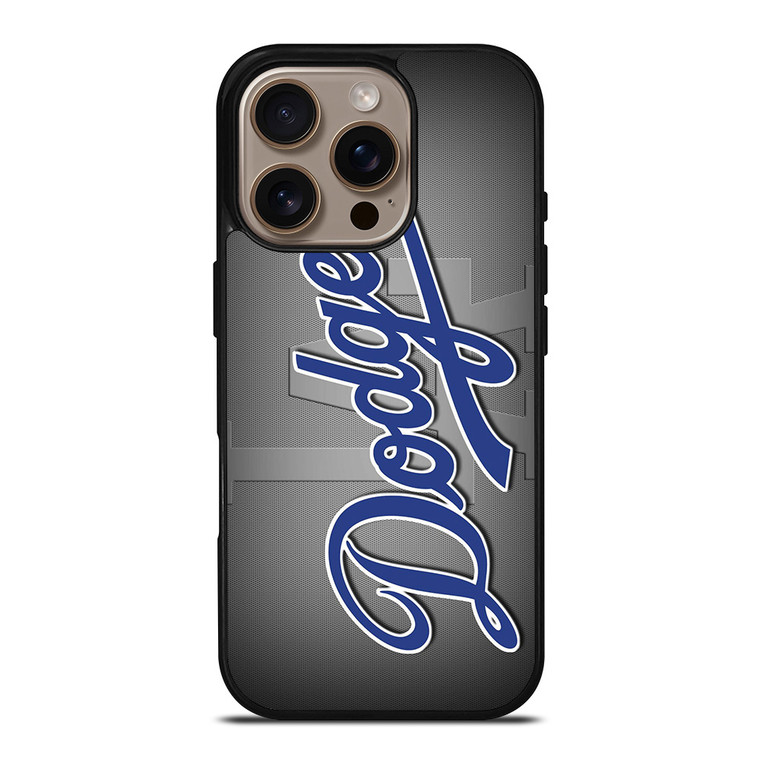 LA DODGERS BASEBALL CLUB EMBLEM LOGO iPhone 16 Pro Case