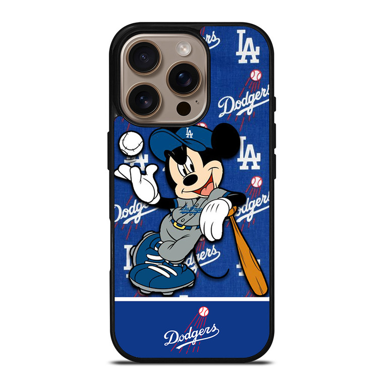 LA DODGERS X MICKEY MOUSE iPhone 16 Pro Case