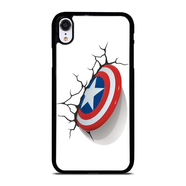CAPTAIN AMERICA SHIELD 3D iPhone XR Case