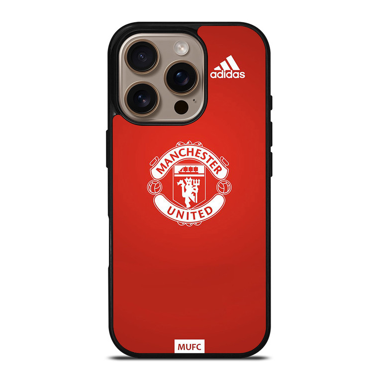 MANCHESTER UNITED LOGO PRIDE iPhone 16 Pro Case