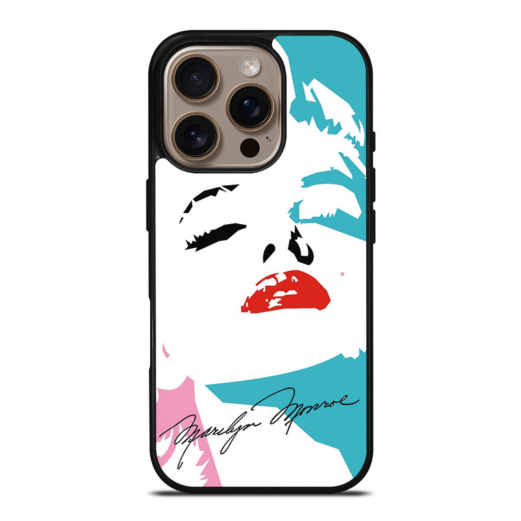 MARILYN MONROE SIGNATURE iPhone 16 Pro Case