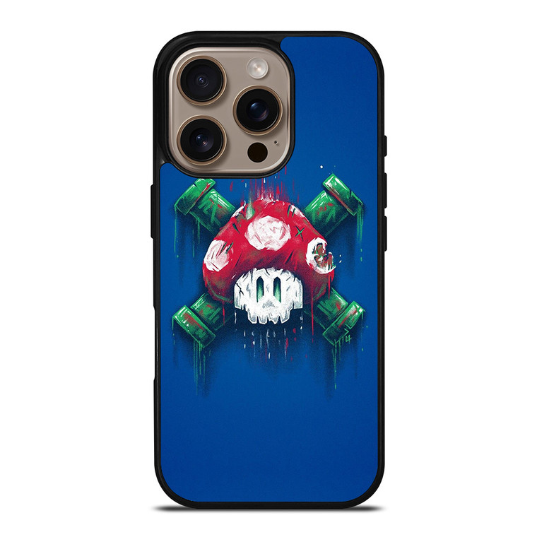 MARIO BROSS DEAD MUSHROOM iPhone 16 Pro Case